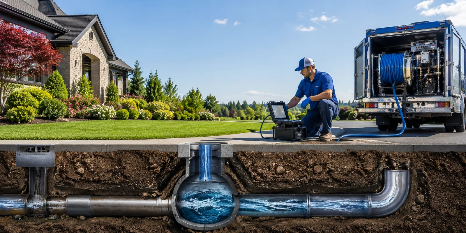 Drainage restoration information for Thompsonville, IL
